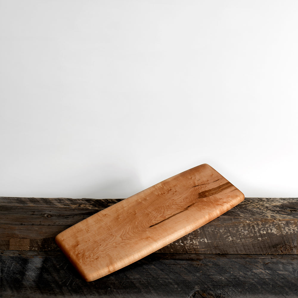 
                  
                    Load image into Gallery viewer, Rustic Charcuterie Board - Birdseye Maple
                  
                